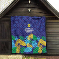 Saint Vincent Land So Beautiful Quilt Tropical Vibes - Wonder Print Shop