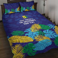 Saint Vincent Land So Beautiful Quilt Bed Set Tropical Vibes - Wonder Print Shop