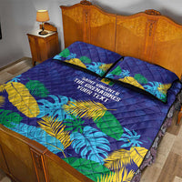 Saint Vincent Land So Beautiful Quilt Bed Set Tropical Vibes - Wonder Print Shop