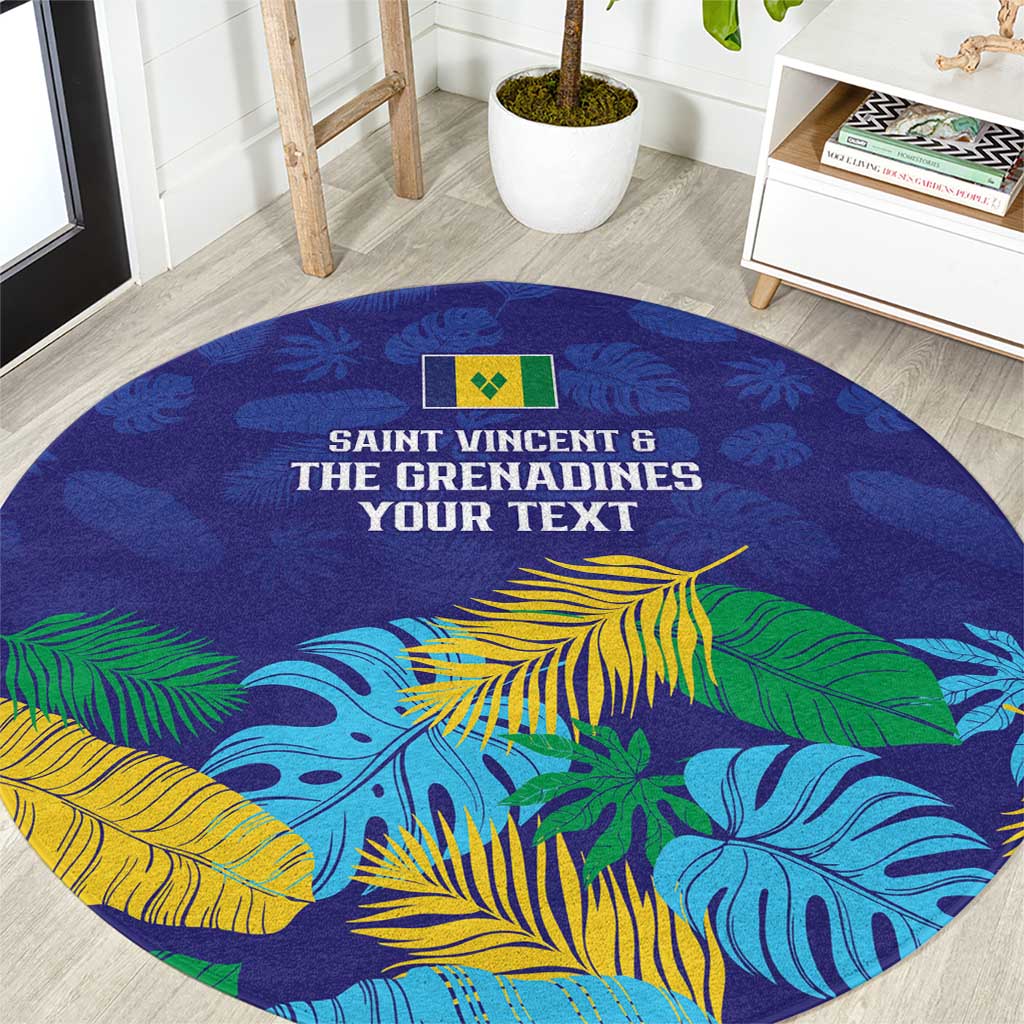 Saint Vincent Land So Beautiful Round Carpet Tropical Vibes - Wonder Print Shop