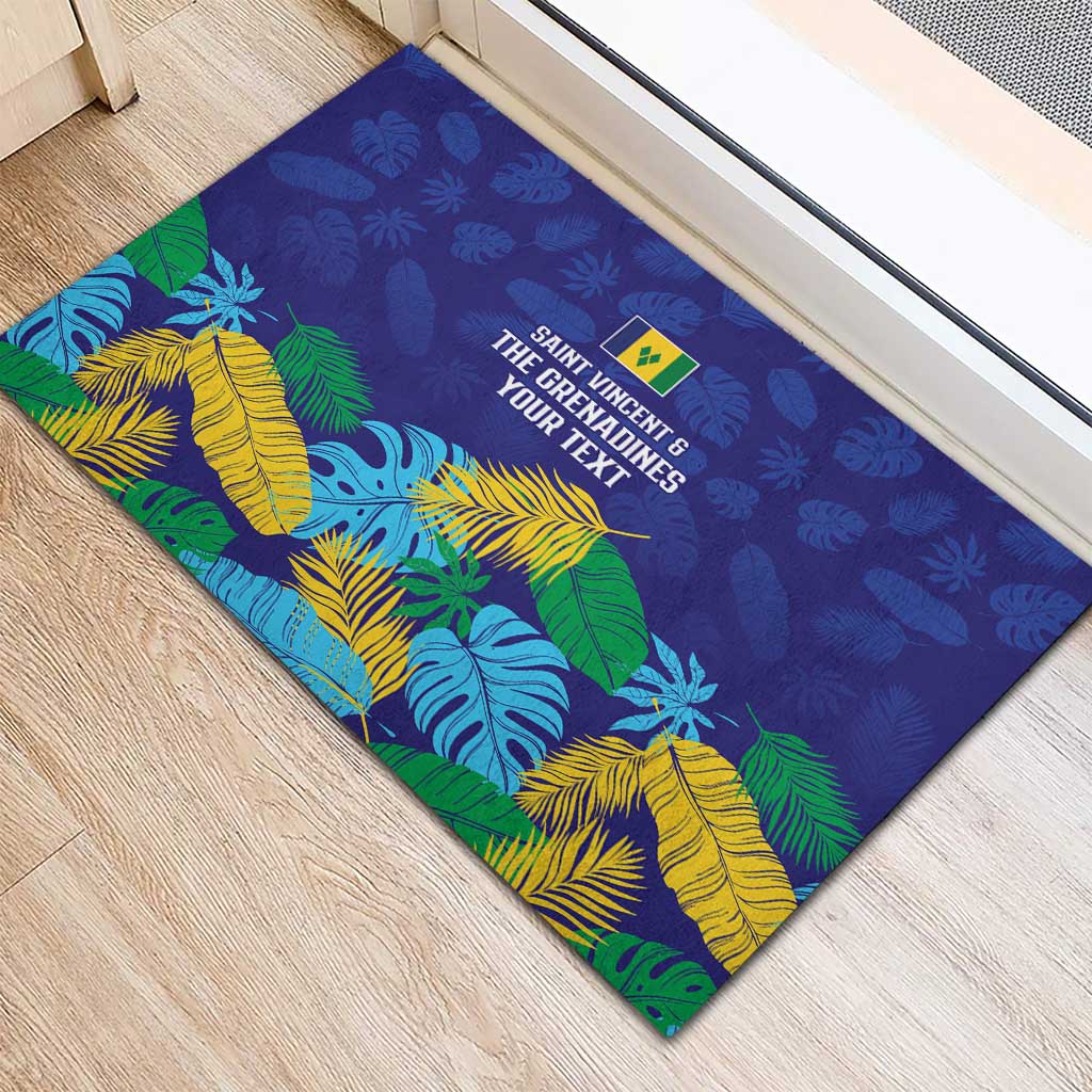 Saint Vincent Land So Beautiful Rubber Doormat Tropical Vibes - Wonder Print Shop