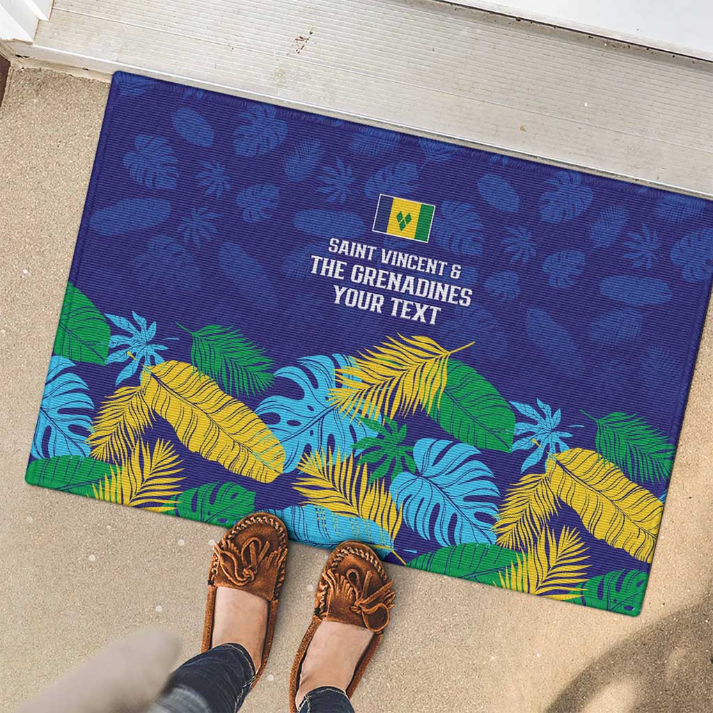 Saint Vincent Land So Beautiful Rubber Doormat Tropical Vibes - Wonder Print Shop