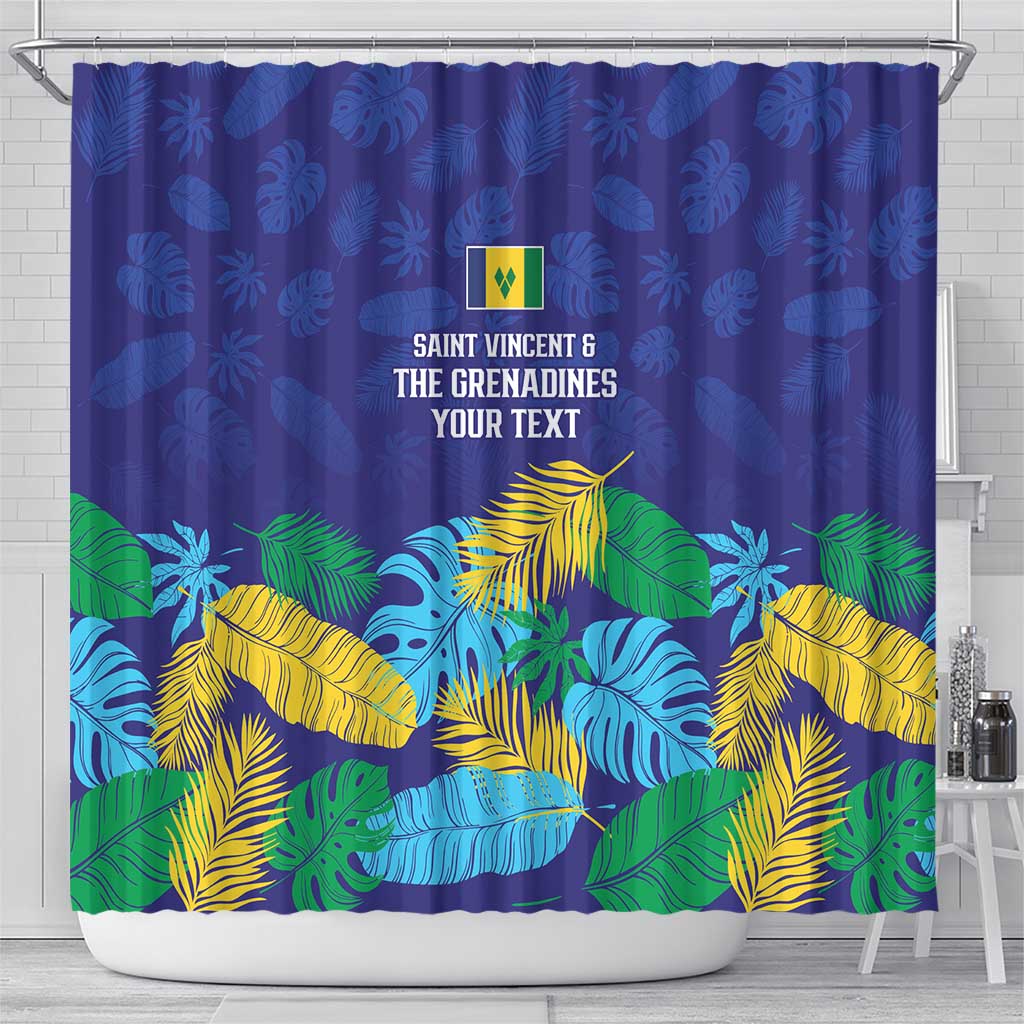 Saint Vincent Land So Beautiful Shower Curtain Tropical Vibes - Wonder Print Shop