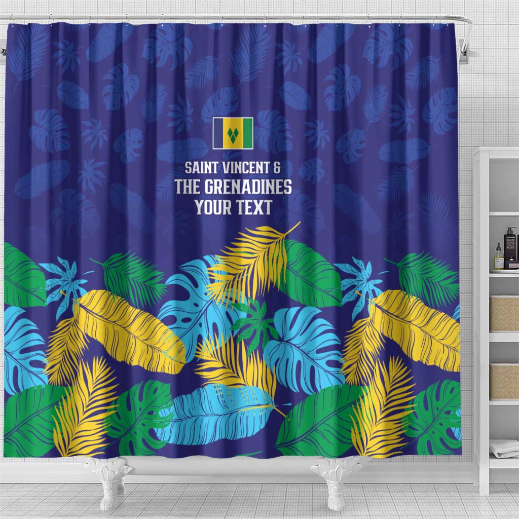 Saint Vincent Land So Beautiful Shower Curtain Tropical Vibes - Wonder Print Shop