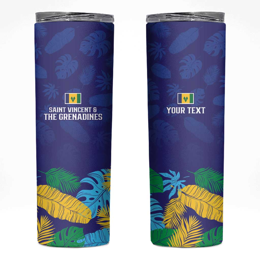 Saint Vincent Land So Beautiful Skinny Tumbler Tropical Vibes - Wonder Print Shop