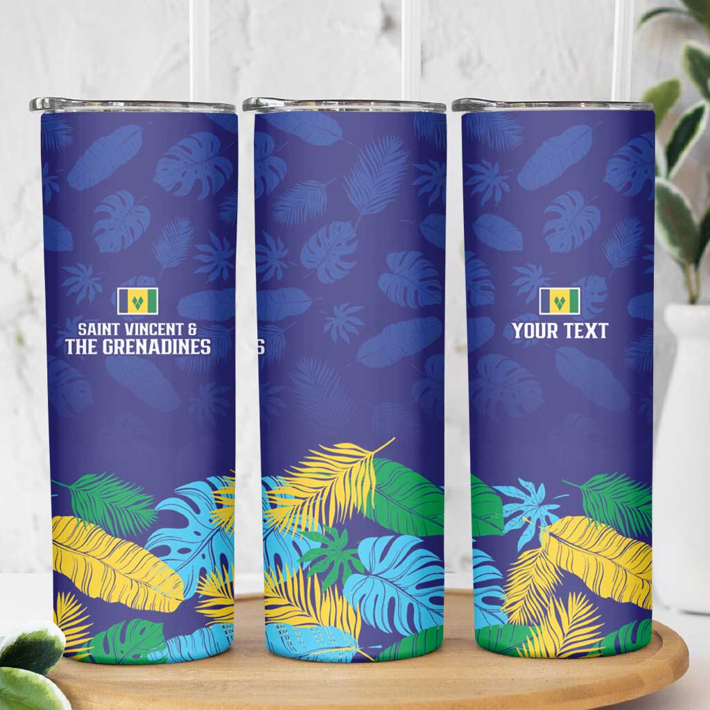 Saint Vincent Land So Beautiful Skinny Tumbler Tropical Vibes - Wonder Print Shop