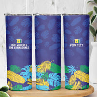 Saint Vincent Land So Beautiful Skinny Tumbler Tropical Vibes - Wonder Print Shop