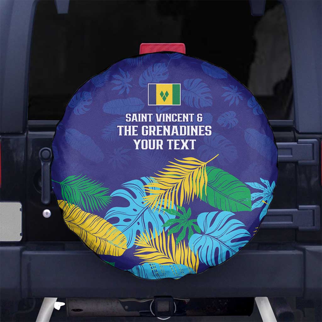 Saint Vincent Land So Beautiful Spare Tire Cover Tropical Vibes - Wonder Print Shop
