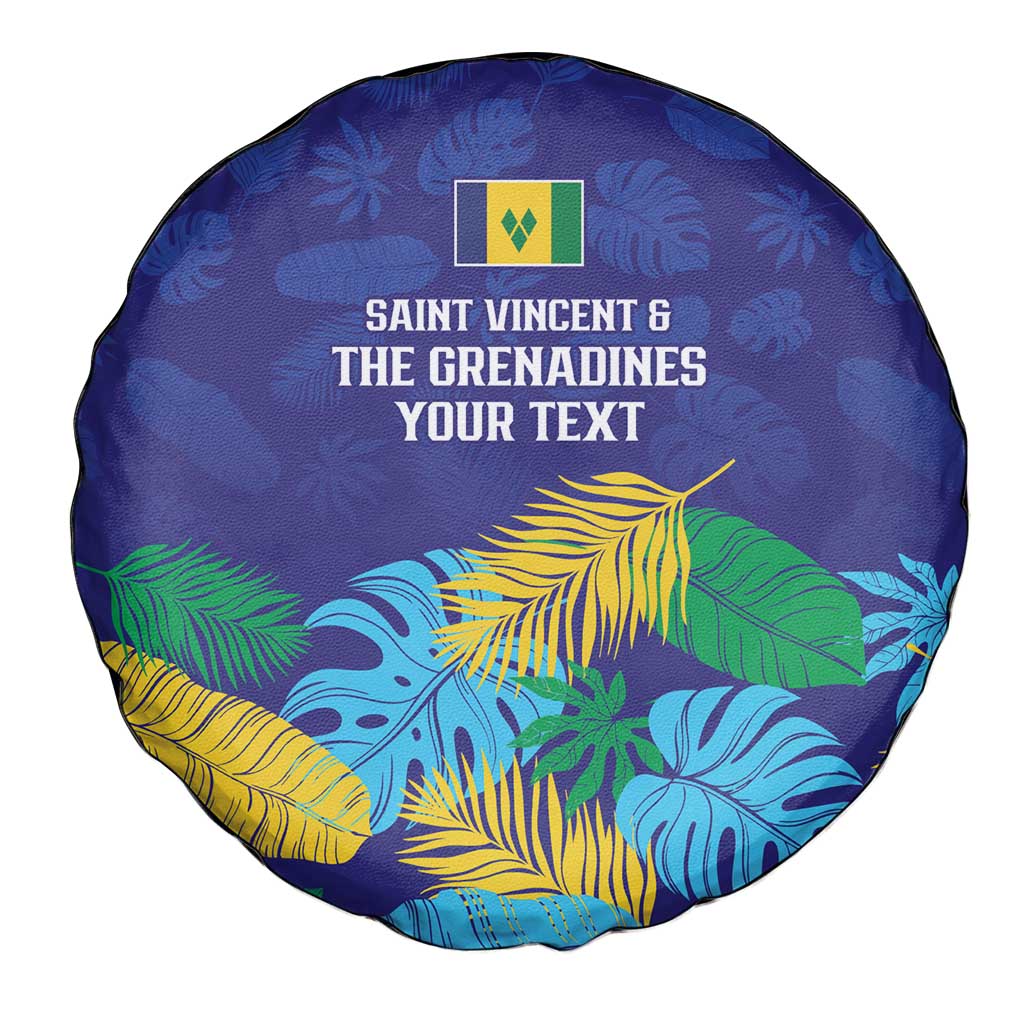 Saint Vincent Land So Beautiful Spare Tire Cover Tropical Vibes - Wonder Print Shop