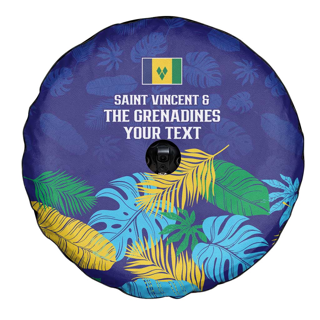 Saint Vincent Land So Beautiful Spare Tire Cover Tropical Vibes - Wonder Print Shop