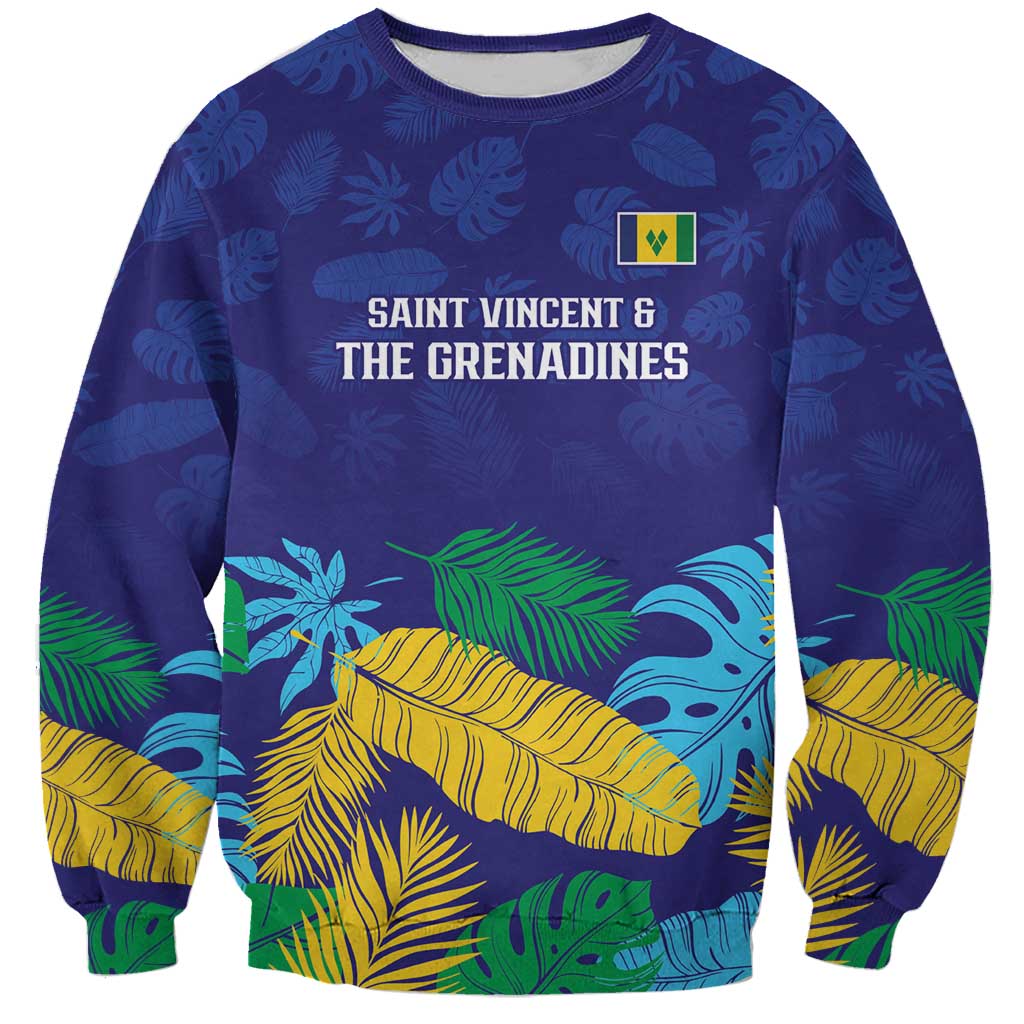 Saint Vincent Land So Beautiful Sweatshirt Tropical Vibes - Wonder Print Shop