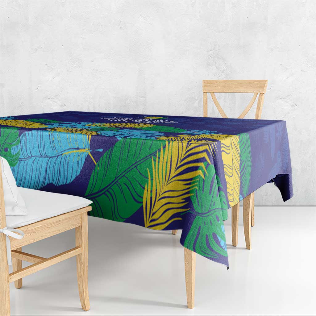 Saint Vincent Land So Beautiful Tablecloth Tropical Vibes - Wonder Print Shop
