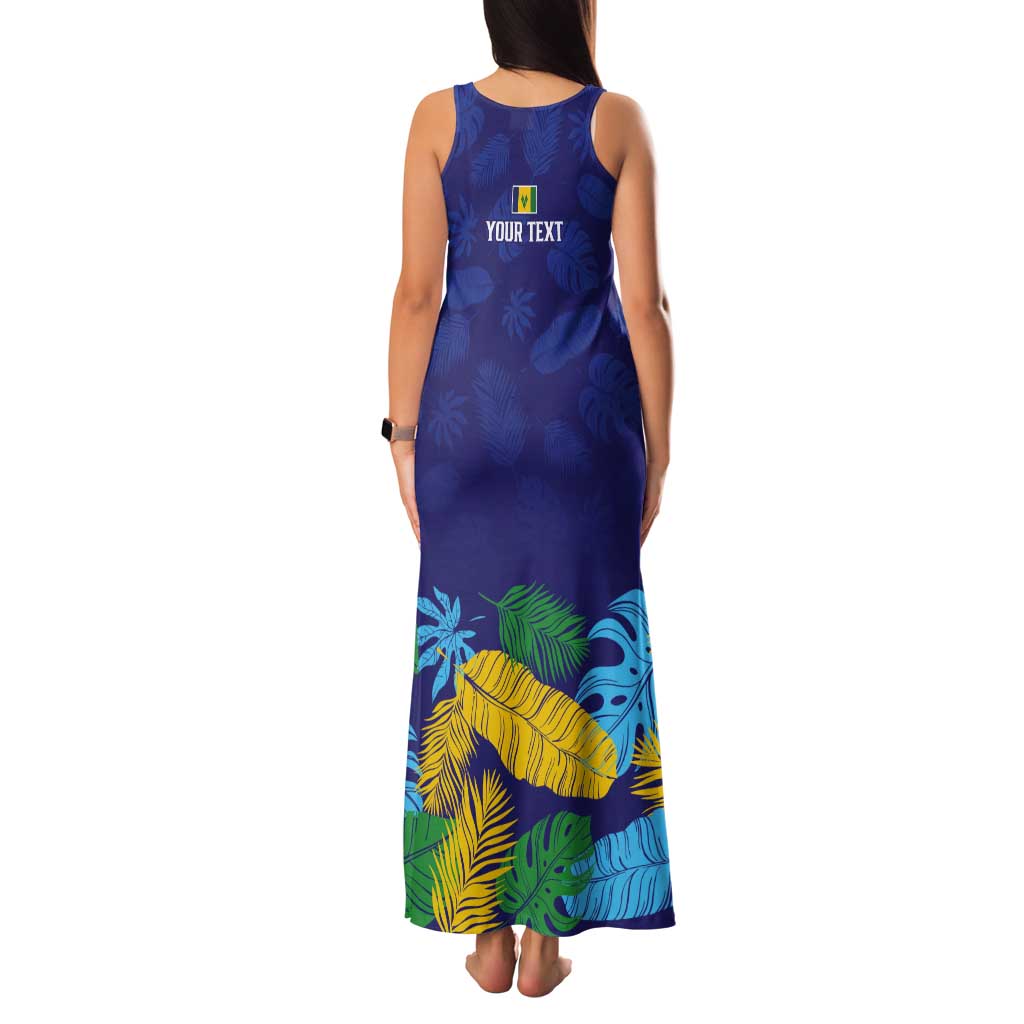 Saint Vincent Land So Beautiful Tank Maxi Dress Tropical Vibes - Wonder Print Shop