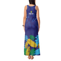Saint Vincent Land So Beautiful Tank Maxi Dress Tropical Vibes - Wonder Print Shop