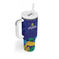 Saint Vincent Land So Beautiful Tumbler With Handle Tropical Vibes - Wonder Print Shop