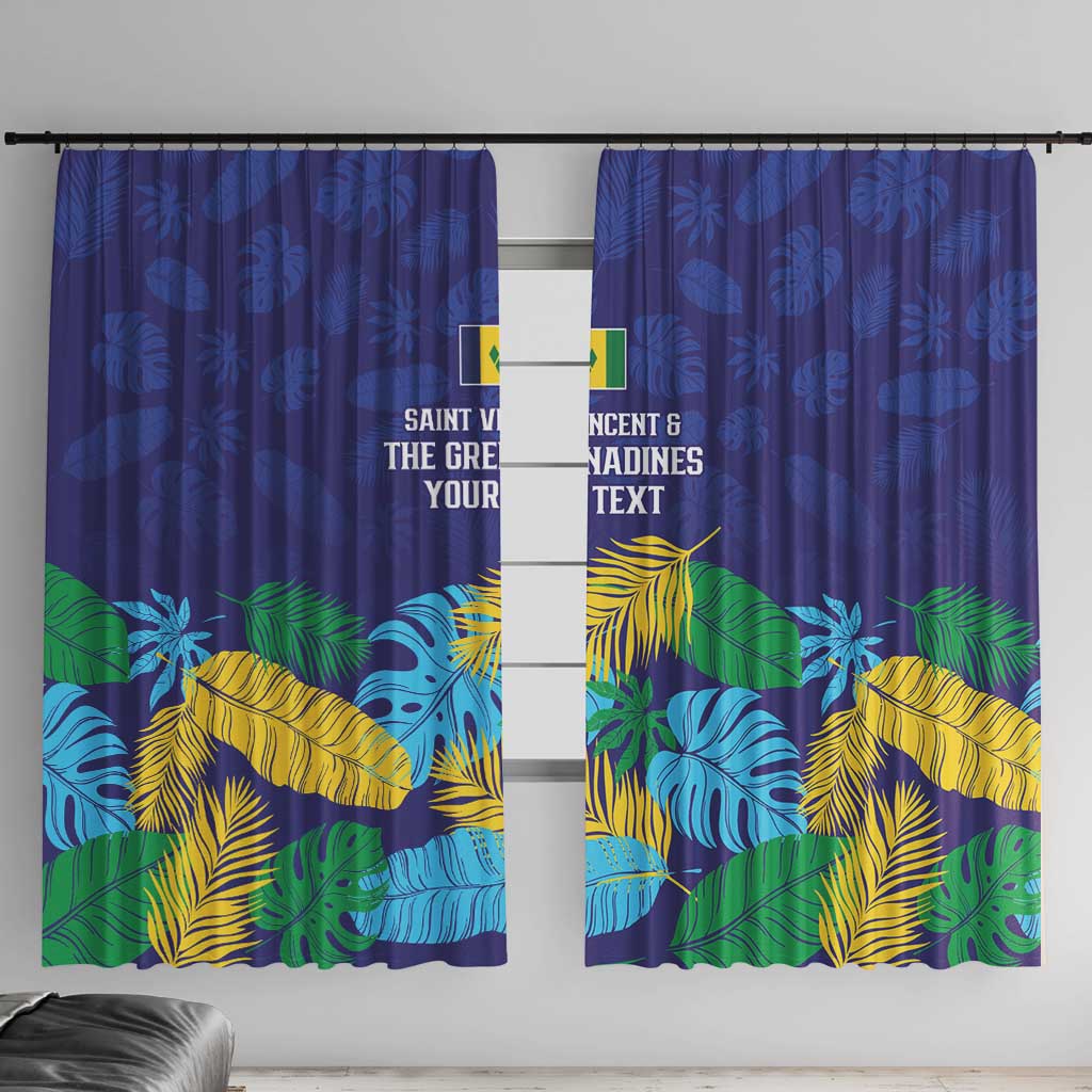 Saint Vincent Land So Beautiful Window Curtain Tropical Vibes - Wonder Print Shop
