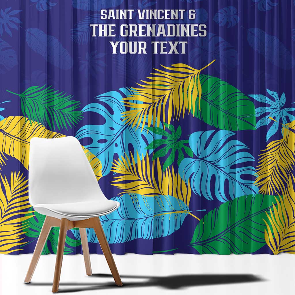 Saint Vincent Land So Beautiful Window Curtain Tropical Vibes - Wonder Print Shop