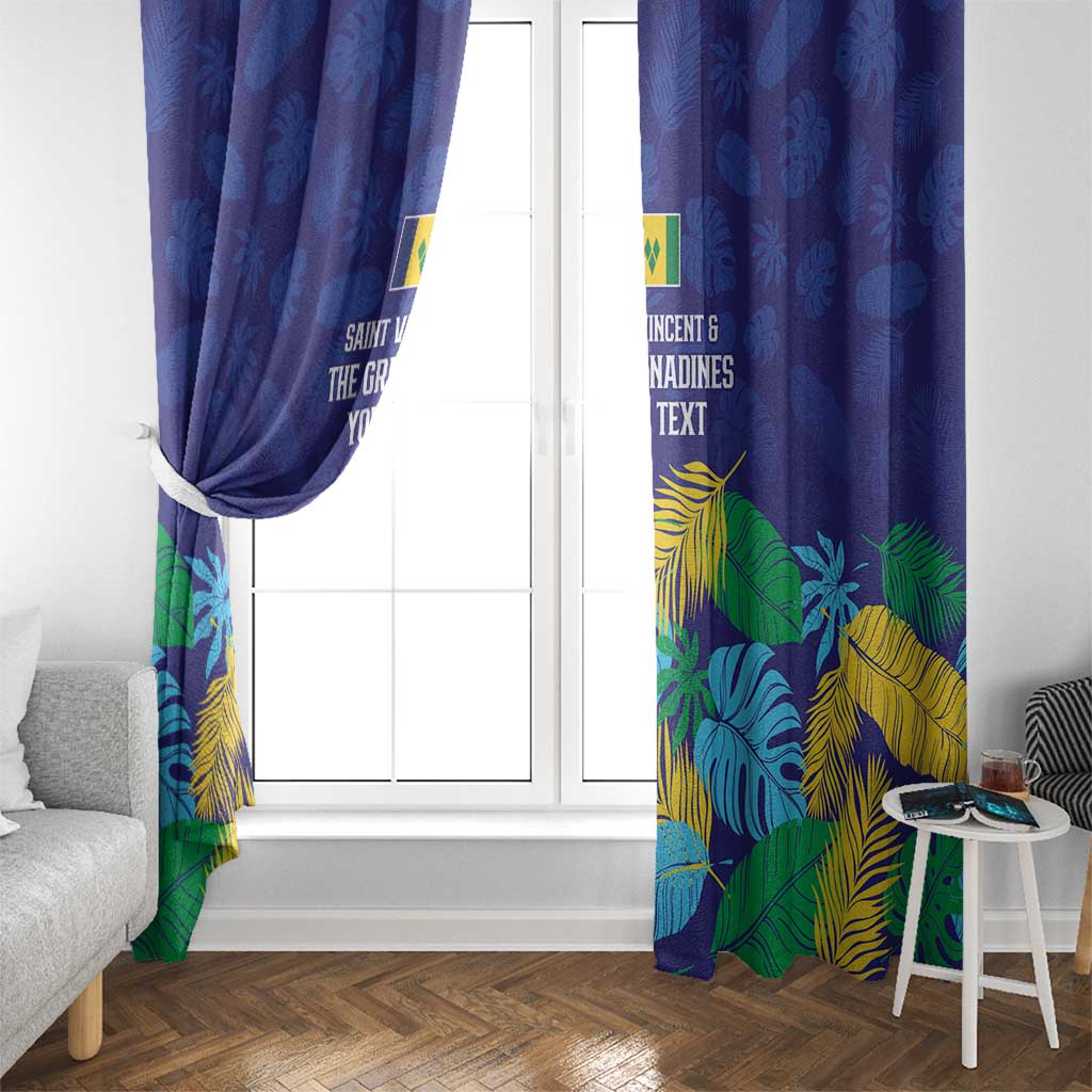 Saint Vincent Land So Beautiful Window Curtain Tropical Vibes - Wonder Print Shop