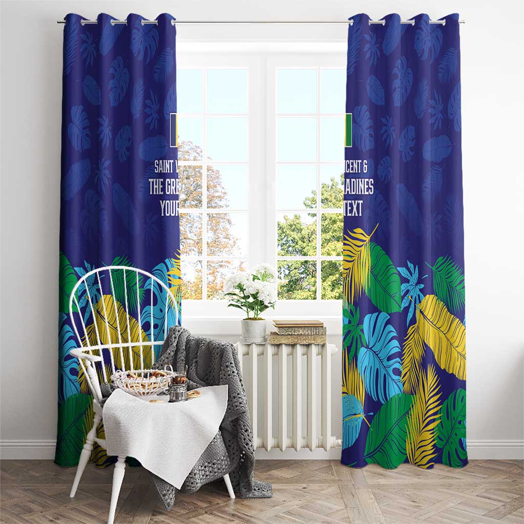 Saint Vincent Land So Beautiful Window Curtain Tropical Vibes - Wonder Print Shop