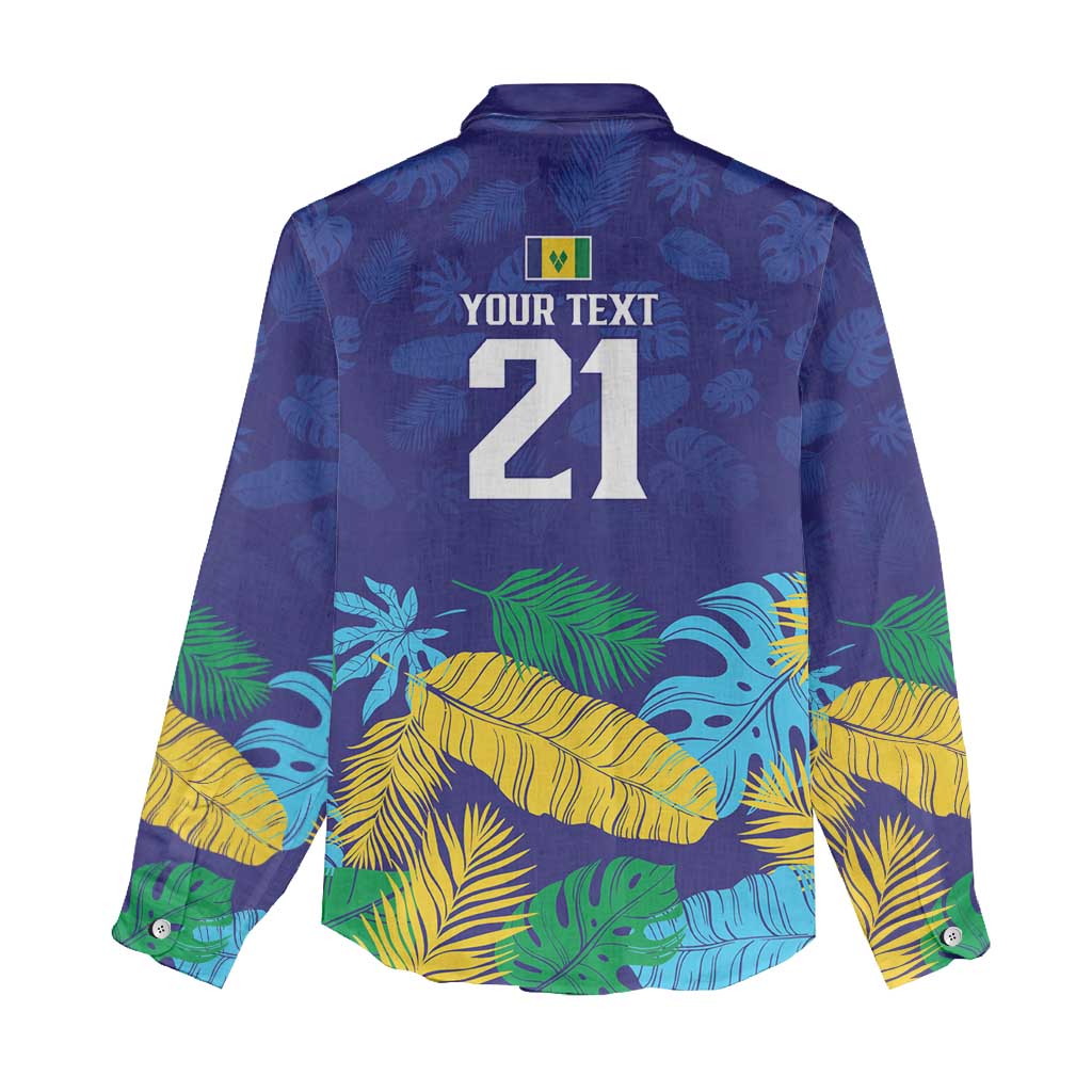 Saint Vincent Land So Beautiful Women Casual Shirt Tropical Vibes - Wonder Print Shop