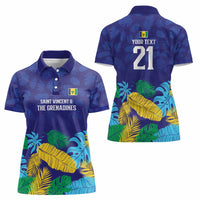 Saint Vincent Land So Beautiful Women Polo Shirt Tropical Vibes - Wonder Print Shop