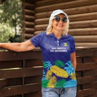 Saint Vincent Land So Beautiful Women Polo Shirt Tropical Vibes - Wonder Print Shop