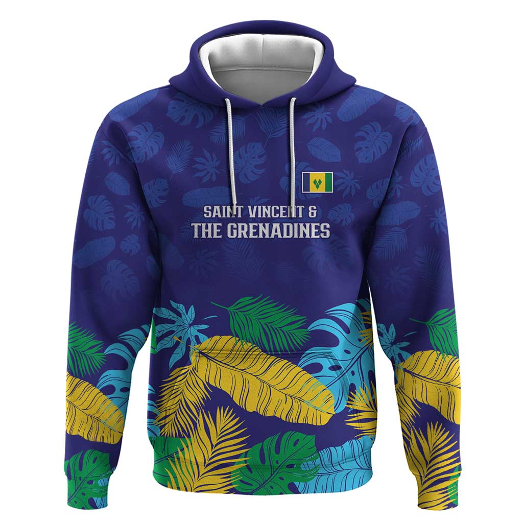 Saint Vincent Land So Beautiful Zip Hoodie Tropical Vibes - Wonder Print Shop