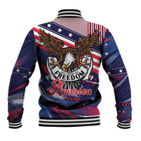 250 Years Of Service Baseball Jacket Semiquincentennial USA Patriotic 4th Of July - Wonder Print Shop