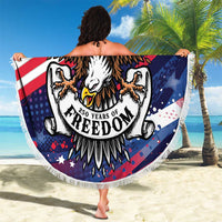 250 Years Of Service Beach Blanket Semiquincentennial USA Patriotic 4th Of July - Wonder Print Shop