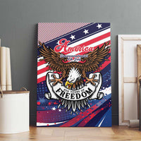 250 Years Of Service Canvas Wall Art Semiquincentennial USA Patriotic 4th Of July - Wonder Print Shop