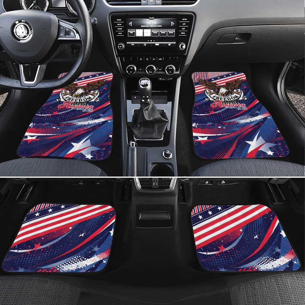 250 Years Of Service Car Mats Semiquincentennial USA Patriotic 4th Of July - Wonder Print Shop