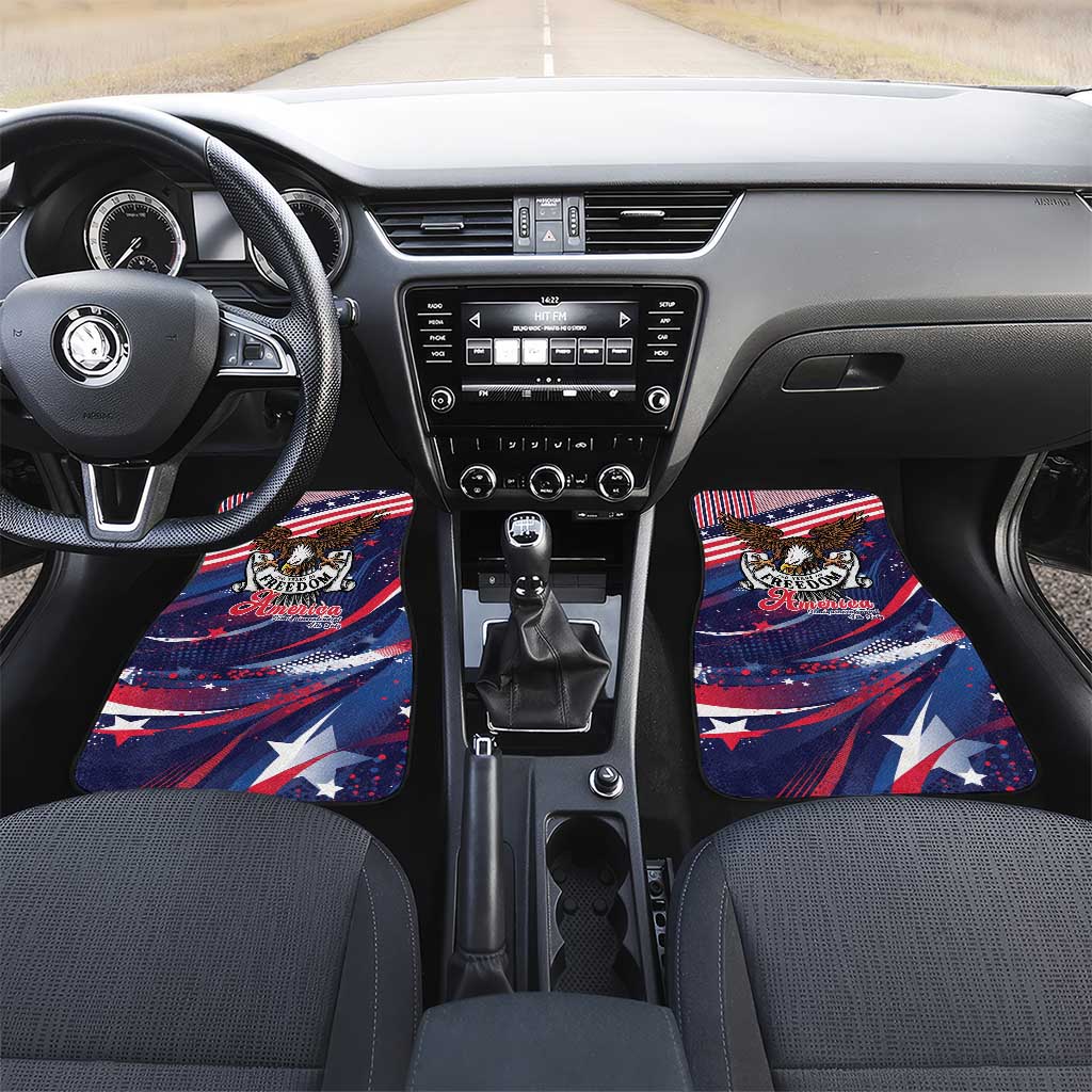 250 Years Of Service Car Mats Semiquincentennial USA Patriotic 4th Of July - Wonder Print Shop