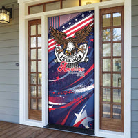 250 Years Of Service Door Cover Semiquincentennial USA Patriotic 4th Of July - Wonder Print Shop
