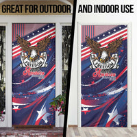 250 Years Of Service Door Cover Semiquincentennial USA Patriotic 4th Of July - Wonder Print Shop