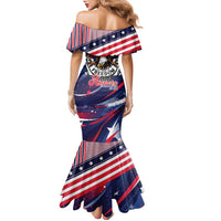 250 Years Of Service Family Matching Mermaid Dress and Hawaiian Shirt Semiquincentennial USA Patriotic 4th Of July - Wonder Print Shop