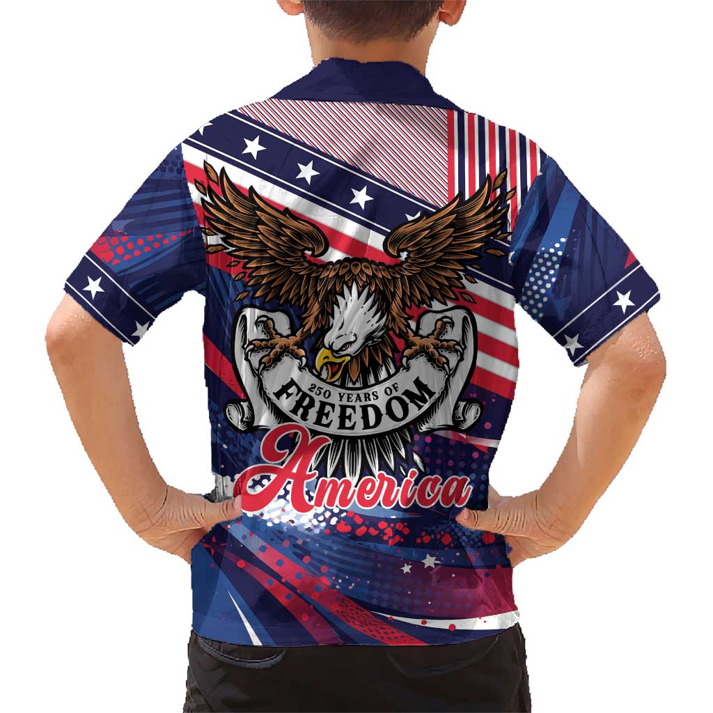 250 Years Of Service Family Matching Puletasi and Hawaiian Shirt Semiquincentennial USA Patriotic 4th Of July - Wonder Print Shop