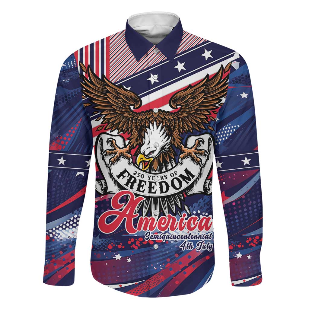 250 Years Of Service Family Matching Short Sleeve Bodycon Dress and Hawaiian Shirt Semiquincentennial USA Patriotic 4th Of July - Wonder Print Shop