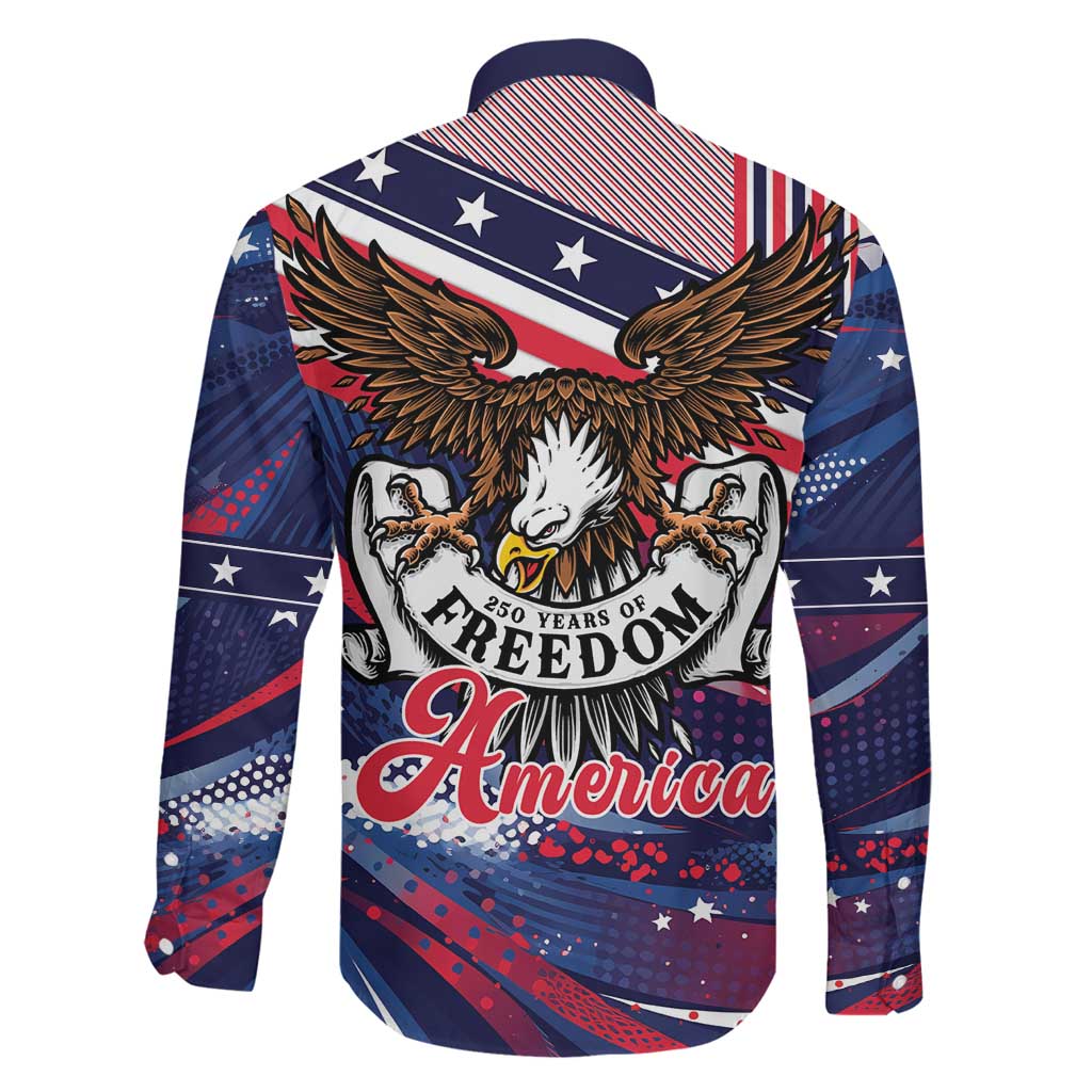 250 Years Of Service Family Matching Short Sleeve Bodycon Dress and Hawaiian Shirt Semiquincentennial USA Patriotic 4th Of July - Wonder Print Shop