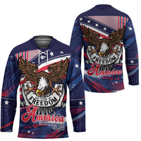 250 Years Of Service Hockey Jersey Semiquincentennial USA Patriotic 4th Of July - Wonder Print Shop