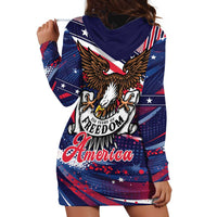 250 Years Of Service Hoodie Dress Semiquincentennial USA Patriotic 4th Of July - Wonder Print Shop