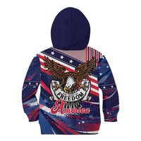 250 Years Of Service Kid Hoodie Semiquincentennial USA Patriotic 4th Of July - Wonder Print Shop