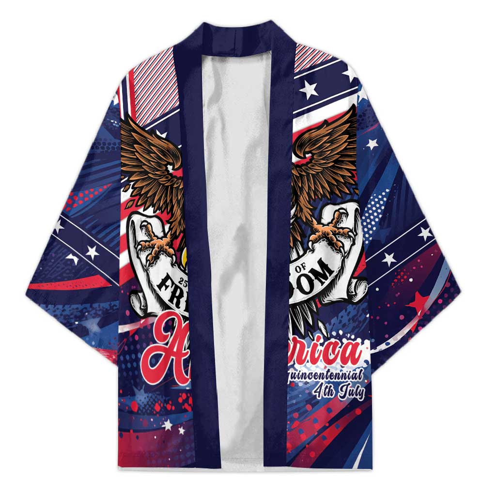 250 Years Of Service Kimono Semiquincentennial USA Patriotic 4th Of July - Wonder Print Shop