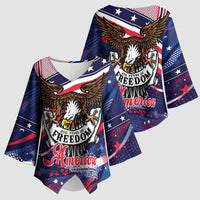 250 Years Of Service Kimono Sleeve Blouse Semiquincentennial USA Patriotic 4th Of July - Wonder Print Shop