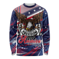 250 Years Of Service Long Sleeve Shirt Semiquincentennial USA Patriotic 4th Of July - Wonder Print Shop