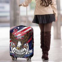 250 Years Of Service Luggage Cover Semiquincentennial USA Patriotic 4th Of July - Wonder Print Shop