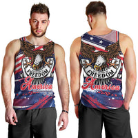 250 Years Of Service Men Tank Top Semiquincentennial USA Patriotic 4th Of July - Wonder Print Shop