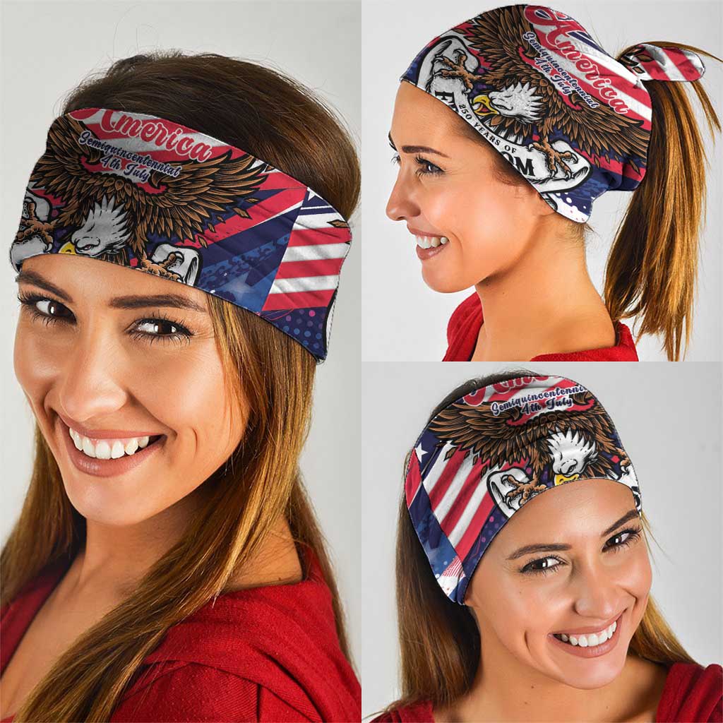250 Years Of Service Neck Gaiter Semiquincentennial USA Patriotic 4th Of July - Wonder Print Shop