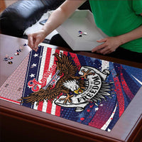 250 Years Of Service Puzzle Semiquincentennial USA Patriotic 4th Of July - Wonder Print Shop
