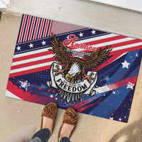 250 Years Of Service Rubber Doormat Semiquincentennial USA Patriotic 4th Of July - Wonder Print Shop