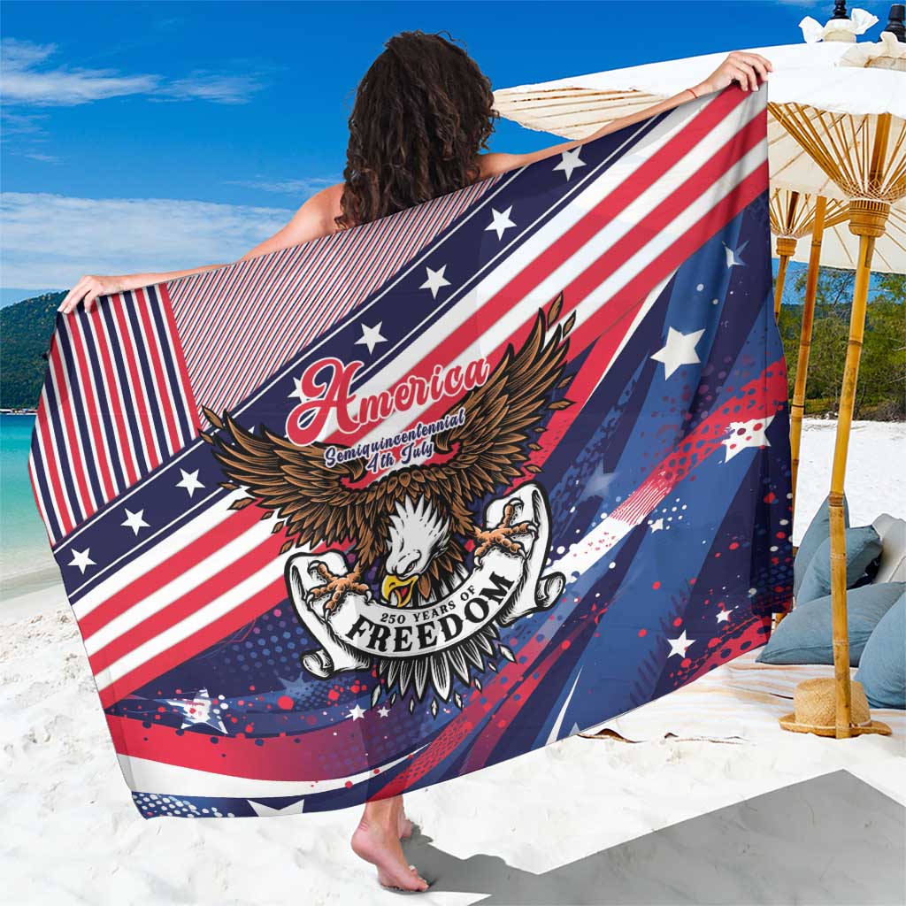 250 Years Of Service Sarong Semiquincentennial USA Patriotic 4th Of July - Wonder Print Shop